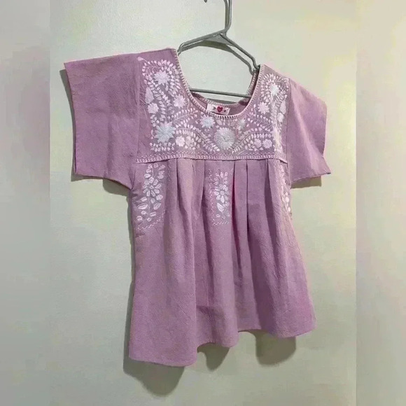 NWOT BUDDY LOVE ANNISTON EMBROIDERED TOP - VIOLET S - Picture 4 of 12
